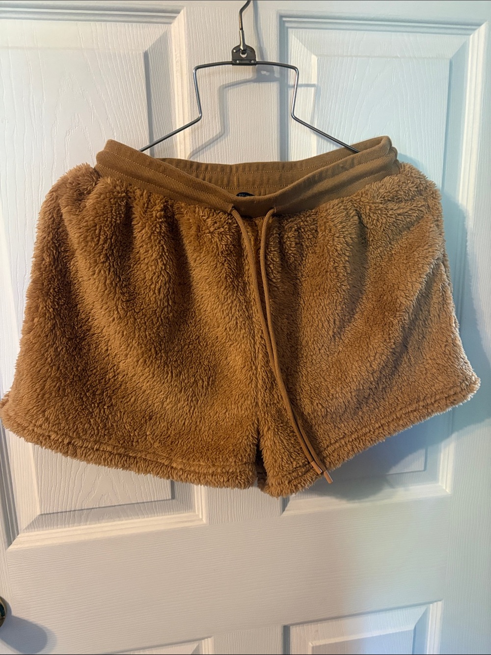 NWT Papermoon Plush Sherpa Half-Zip Pullover - Caramel